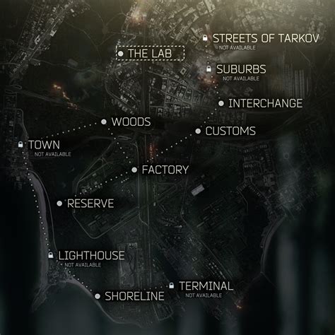 tarkov maps